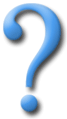 Image: graphical image of a question mark