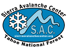 [Graphic]: Sierra Avalanche Center logo with link to current avalanche info.