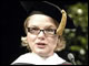 Secretary Spellings delivers remarks to the Honorary Degree Convocation at the University of Houston in Houston, Texas.