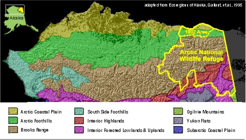 Ecological Zones of Northern Alaska - USFWS