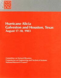 [graphic of cover of report-Hurricane Alicia: Galveston and Houston Texas-August 17-18, 1983]
