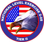 National Level Exercise 2-08 Logo 