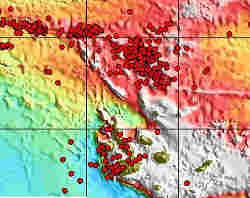 Galapagos seismicity