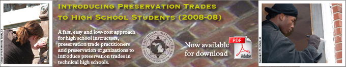 Introducing Preservation Trades to High School Students (2008)