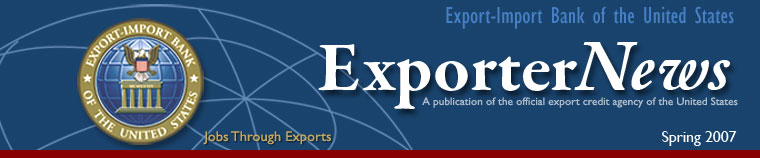 Exporter News, Spring 2007 header