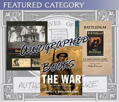 Featured Item - Autographed Books Category