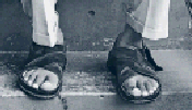 Photo of man's feet