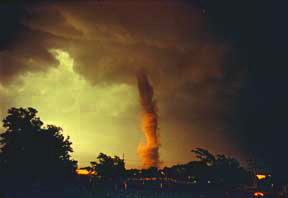 Enid, Oklahoma tornado in 1966