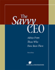 Savvy CEO book cover