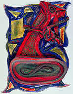 Image: Elizabeth Murray, Trying To, 1993