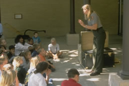 Ranger Teaching a Class