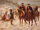 Washington and Lafayette at Valley Forge