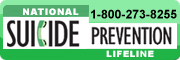 Suicide Prevention Lifeline 1-800-273-8255