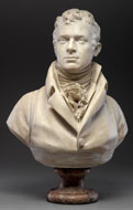 Image: Jean-Antoine Houdon, Robert Fulton (1765-1815), 1803-1804