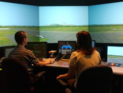 New air traffic controllers learn tower procedures