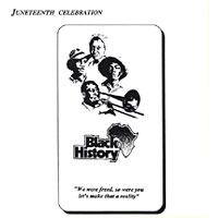 Photo of a Juneteenth Celebration program cover