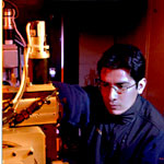 Student at SPEARS instrument photo
