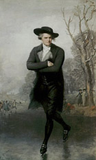 image: Gilbert Stuart, The Skater (Portrait of William Grant), 1782