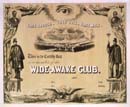 Membership Certificate for the Wide-Awake Club