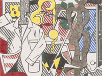 Image: Roy Lichtenstein, Study for Razzmatazz, 1978, graphite and colored pencils on paper, 527 x 756 cm (20 3/4  x 29 _ inches), National Gallery of Art, Washington, Gift of Dorothy Lichtenstein and David and Mitchell Lichtenstein in memory of Jane B. Meyerhoff
