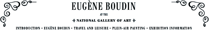 image: Eugène Boudin at the National Gallery of Art