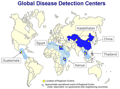 Global Disease Detection Map