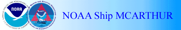 NOAA Ship MCARTHUR Banner