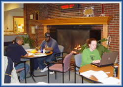 UCB Fireplace Lounge