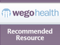 WEGO Health button