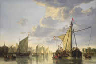 Image: Aelbert Cuyp
The Maas at Dordrecht, c. 1650
Andrew W. Mellon Collection
1940.2.1