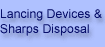 Lancing Devices & Sharps Disposal
