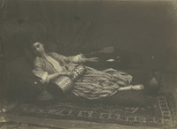 IMAGE: Roger Fenton, British, 1819-1869; Reclining Odalisque, 1858; Lent by The Metropolitan Museum of Art, The Rubel Collection, Purchase, Lila Acheson Wallace, Anonymous, Joyce and Robert Menschel, Jennifer and Joseph Duke, and Ann Tenenbaum and Thomas H. Lee Gifts, 1997