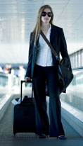 image of woman traveller