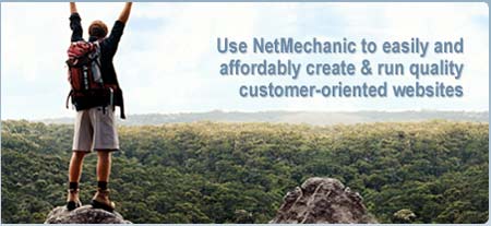 Use NetMechanic to easily and affordably create a quality web experience for your customers.