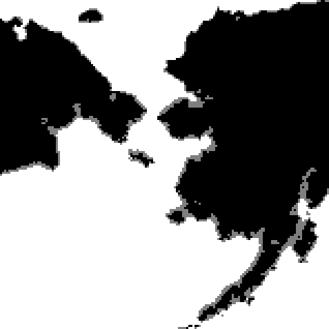 gif of the Alaska Region map