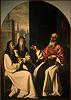 image of Saint Jerome with Saint Paula and Saint Eustochium