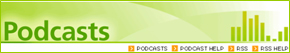 Podcasts banner
