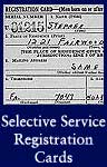 Selective Service Registration Cards