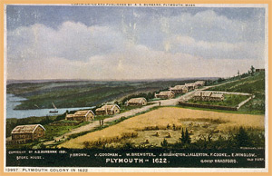 Plymouth in 1622 / W.L. Williams.