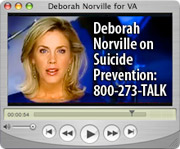 Deborah Norville on Suicide Prevention 800-273-TALK