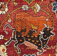 Image: Possibly Isfahan 17th Century
Medallion and Animal Carpet, c. 1600
Widener Collection
1942.9.477
