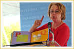 Rosemary Wells reads from her new book – "Max’s ABC".