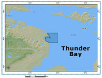 Thunder Bay map