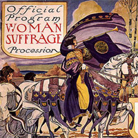 Cover of the Official program--Woman Suffrage Procession, Washington, D.C.