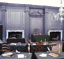 This is an image of Independence Hall at Independence Historical Park, Philadelphia