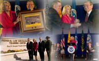 FLETC Dedicates Artesia Site to New Mexico Senator During 20th Anniversary Ceremony
