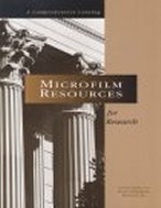 Microfilm Resources for Research cover