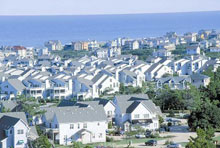 photo of coastal development