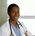 Image of a Female Nurse or Doctor