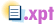 Icon Representing XPT Files